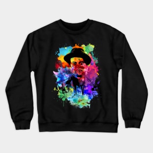 Joes Pesci Funny How! - Watercolour Art Styles Crewneck Sweatshirt